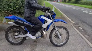 2005 YAMAHA DT125R TEST RIDE.