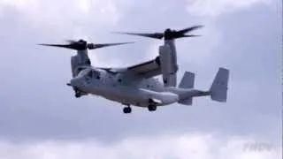 MV-22 Osprey Maneuverability Demonstration - Miramar Air Show 2012