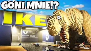 ❄️ UCIEKAM PRZED DINOZAUREM W IKEI!? | TEARDOWN |