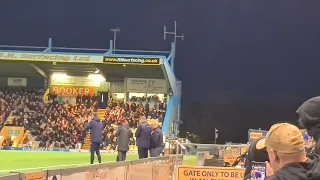 Mansfield Town fans chanting about Steve Evans