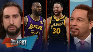 Does LeBron or Steph Curry need to make playoffs more, can Tatum win a ring? | FIRST THINGS FIRST