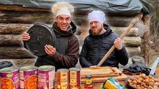 WOODS KITCHEN mit FRITZ MEINECKE eskaliert | Chilli con Carne mit ganzen Buletten | Survival Mattin