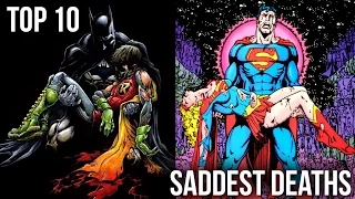 10 Saddest Deaths from Marvel & DC