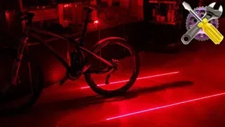 Лазерная СТОП Линия на Велосипед 🚴‍♂ DIY