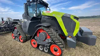 Claas Xerion 12.650 engine startup and sound