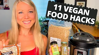 11 VEGAN FOOD HACKS that changed my life! | WFPB