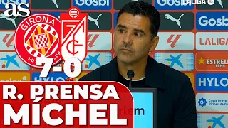 GIRONA 7- GRANADA 0 | MÍCHEL, rueda de prensa COMPLETA