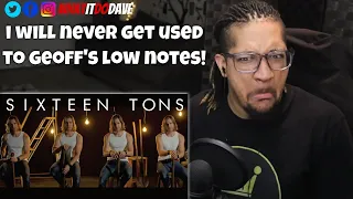 Reaction to SIXTEEN TONS | Low Bass Singer Cover