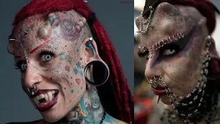 25 Terribly Insane Body Piercings | 25 страшных пирсингов на человеке