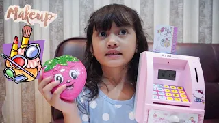 BELAJAR MENABUNG BUAT BELI MAINAN BARU SURPRISSE LOL | Salsa and family