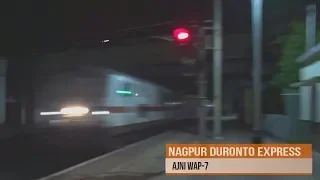 12290 Nagpur Duronto Express Speedy Attack At Manmad Junction