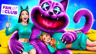 CATNAP має ФАН-КЛУБ? Екстремальні схованки з CATNAP! Smiling Critters – у реальному житті!