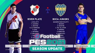 RIVER VS BOCA | APERTURA 93 | PES 2021 | PARTIDO COMPLETO