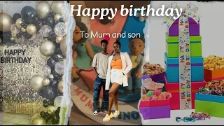 Birthday VLOG | Special Moments: A Mother-Son Birthday Celebration"  "Happy Birthday Rose and Gino"