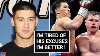 (UH OH) DMITRY BIVOL SAYS SIZE DIDNT MATTER HE WAS A CHAMPION, STOP THE EXCUSE, I BEAT CANELO PERIOD