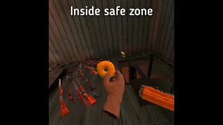 Inside vs Outside the safe zone (Into the radius)