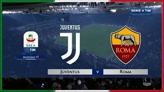 Serie A 2018-19, g17, Juventus - AS Roma