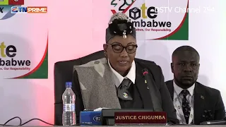 ZEC chairperson Justice Priscilla Chigumba announces 2023 Presidential election results | ZTN Prime