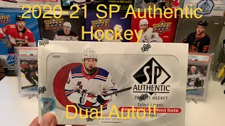 2020-21 SP Authentic Hockey Hobby Box