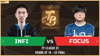 WC3 - TP League M3 - LB Final: [NE] Infi vs FoCuS [ORC] (Ro 16 - Group A)