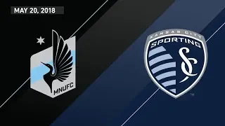 HIGHLIGHTS: Minnesota United FC vs. Sporting Kansas City | May 20, 2018