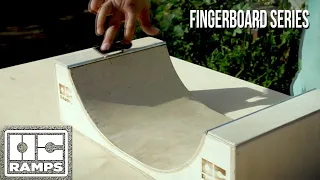 Fingerboard Ramp - Halfpipe