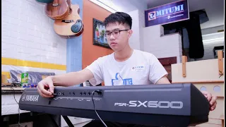 Đánh giá đàn PSR-SX600 | Video #1: Cảm nhận ban đầu và giải thích ý nghĩa các nút nhấn chức năng.