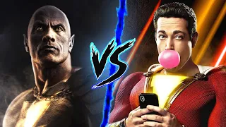 Black Adam VS Shazam - Who Wins? ⚔️🔥 #shorts