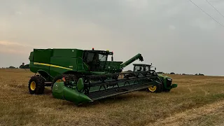 Wheat Harvest 2024 (Days 3,4,5) Man vs. Mother Nature