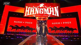 "Hangman" Adam Page Entrance - AEW Collision, January 13, 2024