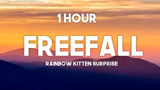 Rainbow Kitten Surprise - Freefall [ 1 Hour] (Sped Up) | TikTok Version