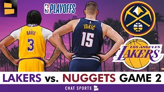 Lakers vs. Nuggets Game 2 Live Streaming Scoreboard, Play-By-Play, Highlights, 2023 NBA Playoffs