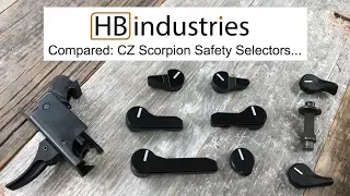 HBI CZ Scorpion Evo Safety Selectors Compared