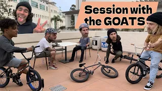 Sessions with the GOATS