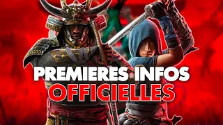 Assassin's Creed Shadows 🔥 LES PREMIERES INFOS OFFICIELLES  (Gameplay, Personnages, Saisons...)