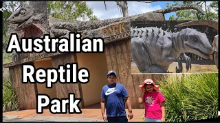 Visiting Australian Reptile Park  25January 2023