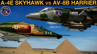 A-4E Skyhawk vs AV-8B Harrier II: Dogfight | DCS