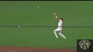 Fernando Tatis Jr. Double Jump Doing His Best Angels In The Outfield Impersonation 🔥⚾️