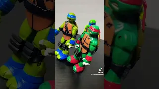 Tmnt stop motion #tmnt #fyp #viral #stopmotion #short #edit #teenagemutantninjaturtles #actionfigure