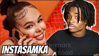 FIRST TIME REACTING TO INSTASAMKA || MONEY WOMAN🤑  (RUSSIAN RAP)