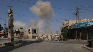 Syrien: Schwere Angriffe auf Rebellenhochburg in Idlib