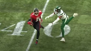 Kyle Pitts IMPRESSIVE One-Handed Catch vs. Jets