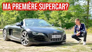 MY FIRST SUPERCAR? AUDI R8 V10!