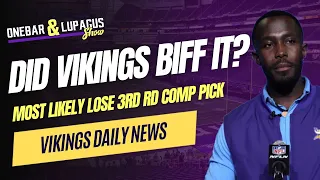 Vikings Potentially Lose out on Future 3rd Round Comp Pick