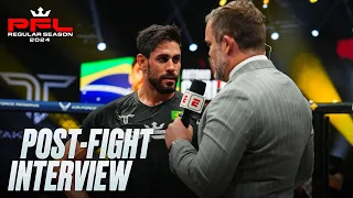 Antonio Carlos Jr Post-Fight Interview | 2024 PFL Regular Season