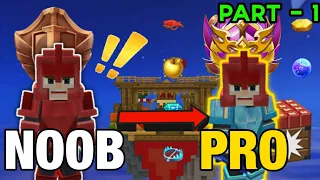 No runes NOOB Journey begins to become PRO [ Part -1 ] || BlockmanGo