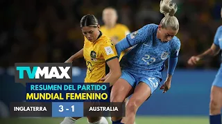 Inglaterra vs Australia (3-1) | Resumen del Partido | Mundial Femenino 2023 | Semifinal