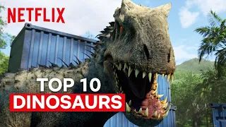 Top 10 Scariest Dinosaurs in Jurassic World Camp Cretaceous 😱 Netflix After School