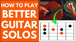 Play BETTER Guitar Solos Combining PENTATONIC Scales With TRIADS