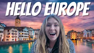 HER FIRST TIME IN EUROPE!